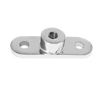 Qsvbeeqj Upgrades Steel Struts Bracket Base Reinforced Structural Design Easy Assembly Hydraulic Systems Component For Campers Trailer Rod Base