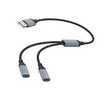 Qsvbeeqj USB C Hubs Essential Adapter Splitter Converter Suitable For Enhancing Laptop Tablet Telephone Device Functionality Wear Resistant