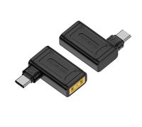 Qsvbeeqj USB C To 5.5x2.1mm/5.5x2.5mm/4.5x0.6mm/7.4x5.0mm/6.0x0.6mm/7.9x0.9mm/Square Power Adapter Type C USB Male Connectors Downward Compatibility