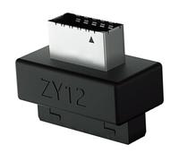 Qsvbeeqj USB3.0 Converters for 19Pin 20Pin to TypeE Adapters Fast Speed Data Transfer Toolless Setups ABS Metal Construction for PC Case Data Transfer
