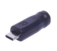 Qsvbeeqj Versatile Female To Male Adapter Multifunctional DC5521 Power Conversion Adaptor To Type-C USB USB Converter Charing Conversion Adaptor