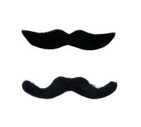 Qsvbeeqj Vintage Cosplay Magician Hats&Faux Moustache&Bowtie Set Top Bonnet Men's Cosplay Stage Supplies Faux Moustache
