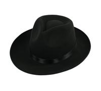 Qsvbeeqj Vintage Hat Cosplay Costume Fedoras Hat Stage Performers Magicians Belt Dancing Party Headwear Gentleman