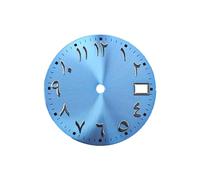 Qsvbeeqj Watch Dials 28.5mm Diameter with Clear Arabic Numerals Face for Movements Repair Accessories Replacement Watch