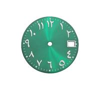 Qsvbeeqj Watch Dials 28.5mm Diameter with Clear Arabic Numerals Face for Movements Repair Accessories Replacement Watch