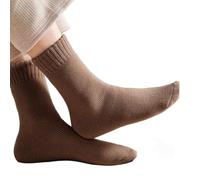 Qsvbeeqj Winter Thermal Socks For Women Men Warm Insulated Socks Thick Fuzzy Slipper Cold Weather Heated Hosiery Insulated Heated Boot