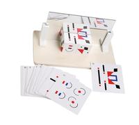 Qsvbeeqj Wooden Geometric Shape Building Blocks Sensory Development Toy For Preschoolers Age 3 And Up Spatial Imagination Toy