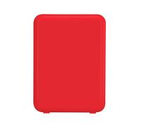 QSWL Mini Fridge, 6L Portable Cooler And Warmer Personal Refrigerator For Skin Care, Cosmetics, Beverage, Food,Great For Bedroom, Office, (Color : Red, Size : 12v220v)