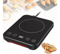 QSWLHLYY Sourdough Starter Warmer, Precise 1°F Thermostat Control (70-100°F) Sourdough Warming Mat, 12H Timer Auto On/Off, Easy to use, Sourdough Warmer for Sourdough Fermentation Home Baking Black