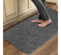 QSY Home Kitchen Anti Fatigue Rugs 20x39x1/2-Inch Floor Comfort Mats Waterproof Non Skid Thick Cushioned for Standing Desk Garages