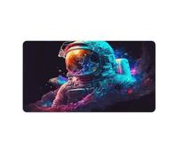 QSYFNBZL Computer Mouse Pad Astronaut in Galaxy Helmet Washable Mouse Mat 40x75cm Mice Pad for Laptop Computer PC Office Cute Design Desk Accessories