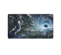 QSYFNBZL Computer Mouse Pad Astronaut Washable Mouse Mat 40x75cm Desk Mat with Non Slip Rubber Water Resistant Surface for Home Office Gaming Room