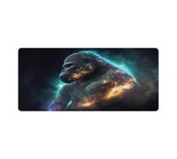 QSYFNBZL Computer Mouse Pad Gorilla Extra Large Mouse Mat 40x90cm Desk Mat with Anti Slip Rubber Base Extended for Office Home