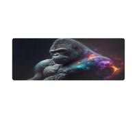 QSYFNBZL Computer Mouse Pad Gorilla Washable Mouse Mat 30x80cm Mice Pad for Laptop Computer PC Office Cute Design Desk Accessories