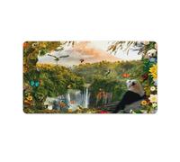 QSYFNBZL Computer Mouse Pad Room with A View Version Washable Mouse Mat 40x75cm Mice Pad for Laptop Computer PC Office Cute Design Desk Accessories