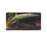 QSYFNBZL Computer Mouse Pad Whale Whaled by Whalers Washable Mouse Mat 30x60cm Mice Pad for Laptop Computer PC Office Cute Design Desk Accessories