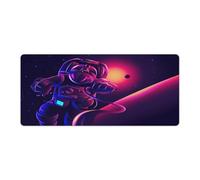 QSYFNBZL Extended Mouse Pad Astronaut in Orbit Computer Keyboard Mouse Mat 40x90cm Table Mat for Laptop PC Cute Office Supplies Desk Decro Accessories