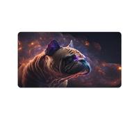 QSYFNBZL Extended Mouse Pad Boxer Computer Keyboard Mouse Mat 40x75cm Table Mat for Laptop PC Cute Office Supplies Desk Decro Accessories