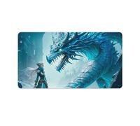 QSYFNBZL Extended Mouse Pad Strange Monsters Computer Keyboard Mouse Mat 40x75cm Table Mat for Laptop PC Cute Office Supplies Desk Decro Accessories