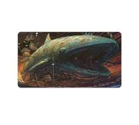 QSYFNBZL Extended Mouse Pad Whale Whaled by Whalers Mouse Mat 40x75cm Keyboard Desk Mat for Laptop PC Cute Office Supplies Desk Decro Accessories