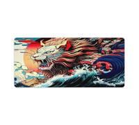 QSYFNBZL Extended Mousepad Savage Beauty Washable Mouse Mat 40x90cm Mice Pad with Non Slip Base And Stitched Edge for Office Gaming