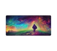 QSYFNBZL Extra Large Mouse Mat Exploring Psychonaut Computer Keyboard Mouse Mat Anti Skid Rubber Base Soft And Durable for Office Home Computers 40x90cm