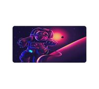 QSYFNBZL Large Gmaing Mouse Pad Astronaut in Orbit Mouse Mat 30x60cm Keyboard Desk Mat Non Slip Rubber And Waterproof Surface for PC Laptop Desk