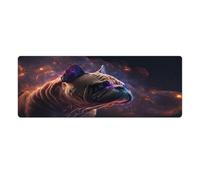 QSYFNBZL Large Gmaing Mouse Pad Boxer Large Mouse Mat 30x80cm Desk Pad for Laptop Computer PC Office Cute Design Desk Accessories