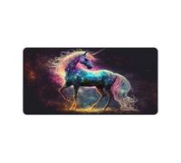 QSYFNBZL Large Gmaing Mouse Pad Cute Pony Large Mouse Mat 30x60cm Desk Pad for Laptop Computer PC Office Cute Design Desk Accessories