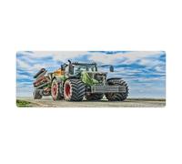 QSYFNBZL Large Gmaing Mouse Pad Farming Tools Tractors Long Mouse Pads 30x80cm Table Mat Suitable for Various Scenarios Such As Work Play And Study