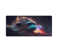 QSYFNBZL Large Gmaing Mouse Pad Monkey Long Mouse Pads 40x90cm Table Mat Suitable for Various Scenarios Such As Work Play And Study