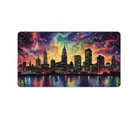 QSYFNBZL Large Mouse Pad Beautiful Dreamy Colourful Scenery Washable Mouse Mat for Gaming Sensors Low Surface Friction Non Slip Mac And PC Gaming Accessories 40x75cm
