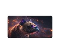 QSYFNBZL Mouse Pad Boxer Mouse Mat 30x60cm Keyboard Desk Mat Anti Skid Rubber Base Soft And Durable for Office Home Computers