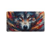 QSYFNBZL Mouse Pad Coloured Sheepdogs Extra Large Mouse Mat 40x75cm Large Desk Mat for Maintaining Excellent Speed And ControlNon Slip Rubber Base