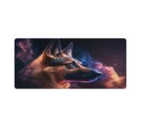 QSYFNBZL Mouse Pad Spirit German Shepherd Extra Large Mouse Mat 40x90cm Large Desk Mat for Maintaining Excellent Speed And ControlNon Slip Rubber Base