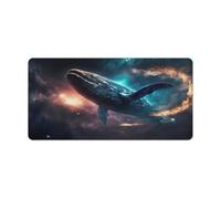 QSYFNBZL Mouse Pad Whale Sharks Washable Mouse Mat 30x60cm Table Mat with Non Slip Rubber Base And Stitched Edge for Home Office Gaming Work
