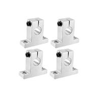 QSYJCCXD 1/2/10/20pcs/Lot SK6 SK8 SK10 SK12 SK16 Linear Motion Rail Clamping Rod Rail Guide Support for Router 3D Printer Parts(SK12,1pcs)