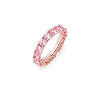 QSYJCCXD 14K Gold Densely Set Moissanite Ring, 4mm Round Single-Row Ring, A Simplistic Yet Elegant Token for Memorable Moments,Fathers Day for Dad