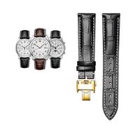 QSYJCCXD 18 19 20 21 22mm Genuine Calfskin Watchband For Master L2 L3 L4 L2.628 L2.673 Cowhide Leather Watch Strap Bracelet