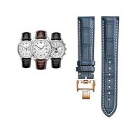 QSYJCCXD 18 19 20 21 22mm Genuine Calfskin Watchband For Master L2 L3 L4 L2.628 L2.673 Cowhide Leather Watch Strap Bracelet