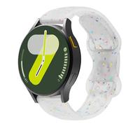 QSYJCCXD 18/20/22mm Silicone Strap for Galaxy Watch7/6/5/4/44/40mm Classic 43/47mm GearS3 Bracelet for 3 4Pro GT3/2e Watch Strap