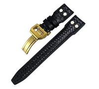 QSYJCCXD 20mm 21mm 22mm Rivet Woven Genuine Cow Leather Watch Band，For IWC Big Pilot Portugieser Pilot IW3777 Series Replace Cow Leather Watch Band