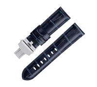 QSYJCCXD 20mm 22mm 24mm Soft Cowhide Genuine Bamboo Leather Watchband For Strap For Series Belt Accessories