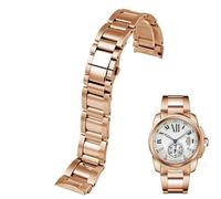 QSYJCCXD 23mm Metal Watch Bracelets Men Stainless Steel Watchbands Fashion Women Watch Strap Band for fit Accessories
