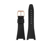 QSYJCCXD 28MM Bracelet Notched Nylon Genuine Leather Strap For IWC Engineer IW500501 IW378507 IW322703 Wristband Men's Canvas Watch Band