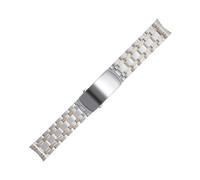 QSYJCCXD 316L Stainless Steel 20mm Watch Band Fit For Omega Strap Metal Watchband New Seamaster DIVER 300M Push Slider Buckle