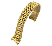 QSYJCCXD 316L Stainless Steel 20mm Watch Strap for 36mm Datejust 116233 116234 Silver Golden Solid Metal Watchband