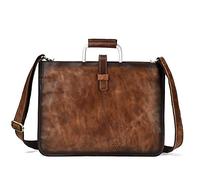 QSYJCCXD Business Men's Briefcase Men's Bag Retro Diagonal Bag Handbag Casual Shoulder Bag