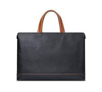 QSYJCCXD Business men's handbag, foreign trade bag, crossbody men's bag, leather briefcase, handbag