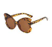 QSYJCCXD Butterfly Sunglasses Women Round Vintage Cool Sun Glasses for Women Shades Female Personality Eyewear